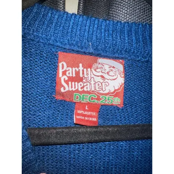 Ugly Christmas Sweater Xmas Size Large - Picture 2 of 3